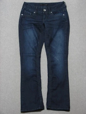 RG01413 **MAURICES** VAQUEROS BOOT CUT MUJER talla 3/4 AZUL OSCURO Foto 1 de 4
