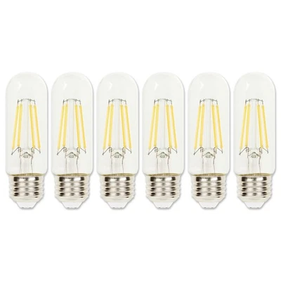 Westinghouse 5340020 Pack of (6) 5.5 Watt Dimmable T10 Medium - Clear - Image 1 of 4