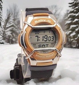 CASIO BABY-G (G-ms) MSG-135 DIGITAL QUARTZ WATCH WORLD TIME NEW BATTERY - Picture 1 of 10