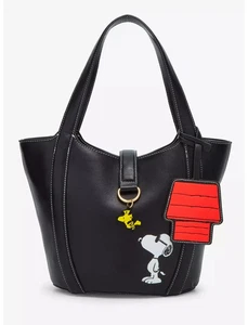 Peanuts Snoopy & Woodstock Gafas de sol Guijarro Texturizado Bolso de mano Collar adicional - Imagen 1 de 6