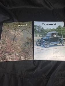 Lot Of 2 Briarwood Magazines 1989 Features Route 66 Lee Jean's Centenial Year - Picture 1 of 17
