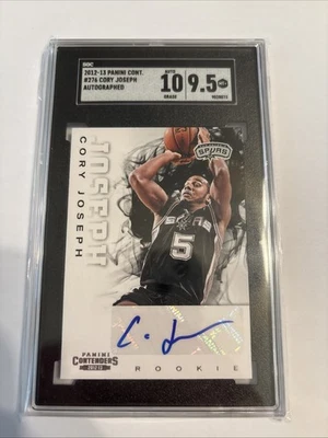 CORY JOSEPH 2012-13 PANINI CONTENDERS ROOKIE CARD AUTO #276 - Image 1 of 4