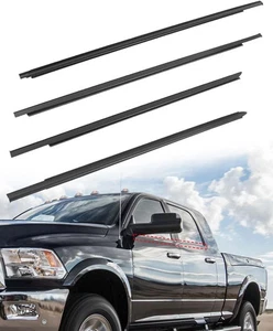 Cinturón de sellado de moldura de ventana resistente al clima apto para Dodge Ram 1500 2500 3500... - Imagen 1 de 12