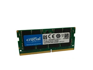 Crucial 16GB DDR4 Laptop RAM DDR4-2400 SODIMM 1.2V CL17 CT16G4SFD824A - Afbeelding 1 van 4