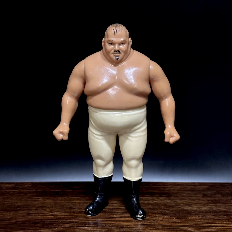 Popy Sofubi Figure  Abdullah the Butcher - Super Pro Wrestler Series 1980s Japan - Image 1 of 4