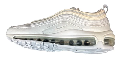 Nike Niños Air Max 97 (GS) Tenis Malla Blanco Plata Talla 5.5 ¡NUEVO SIN CAJA! Foto 1 de 4