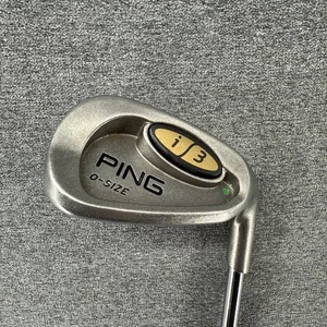 Vintage Ping i3 O-Size Sand Wedge Golf Club Green Dot Steel Shaft Forgiving - Picture 1 of 9