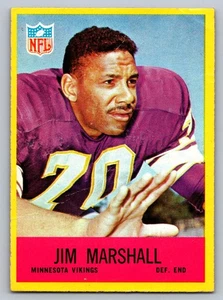 1967 Philadelphia #103 Jim Marshall Minnesota Vikings - Picture 1 of 3