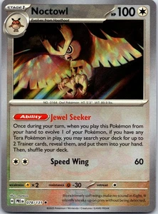 Noctowl Poke Ball Rare SV: Prismatic Evolutions 078/131 NM - Picture 1 of 1
