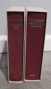 LIBRARY OF AMERICA COLLECTOR BOOKS HAWTHORNE LOT OF 2 - Picture 1 of 3