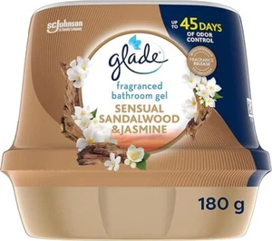 Glade Bathroom Gel Air Freshener | Discreet Odour Eliminator | Long-Lasting Str - Picture 1 of 6