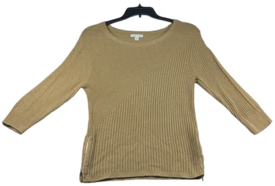 Suéter New York and Co Mujer Talla Mediana Dorado Brillante Metálico Foto 1 de 4