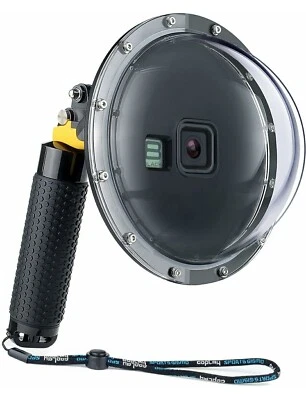 YALLSAME Filters Switchable Dome Port For GoPro Hero8 Black - Image 1 of 4