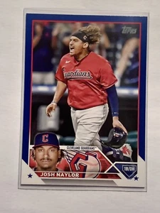 Josh Naylor - 2023 Topps Serie 1 #91 königsblau SP Parallel Guardians MLB-Karte - Bild 1 von 2