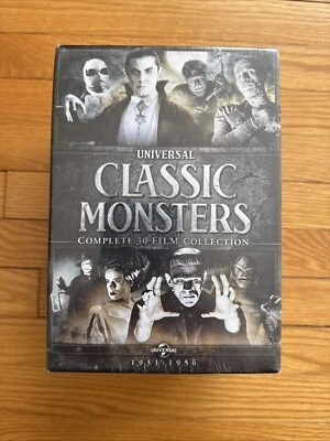 UNIVERSAL CLASSIC MONSTERS: THE COMP. 30-FILM COLLECTION [DVD] BRAND NEW SEALED - Image 1 of 4