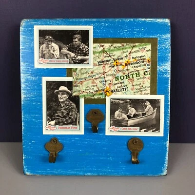 ANDY GRIFFITH SHOW - FLOYD Key Hooks - Decorative Wall Hanging - Fishin Mayberry - Image 1 of 4