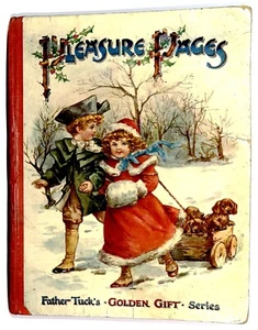PLEASURE PAGES illustrated children's book, Tuck Golden Gift series 835 - Bild 1 von 21