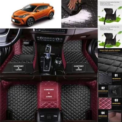 For Toyota Sequoia Sienna Car Floor Mats All Weather Auto Carpets Waterproof Rug - Image 1 of 4