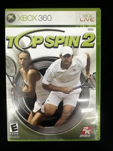 Top Spin 2 - Microsoft Xbox 360 Excellent Authentic - Picture 1 of 5