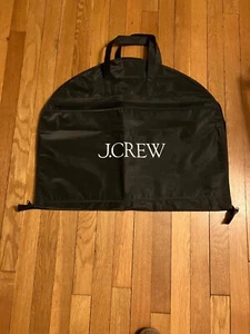 JCREW garment bag black water resistant breathable hybrid clothes travel gift nr - Picture 1 of 3