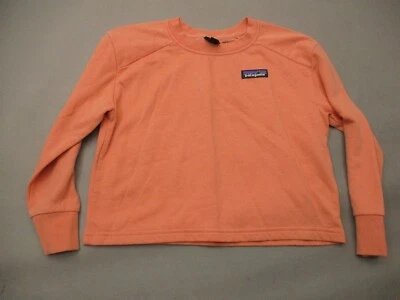Top deportivo corto cuello redondo naranja de algodón orgánico Patagonia talla S para mujer 822 Foto 1 de 4