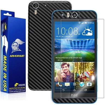 ArmorSuit MilitaryShield HTC Desire глаз протектор экрана + черный углеродного волокна - Изображение 1 из 4
