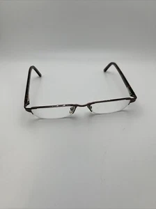 Ray-Ban Marrón Metal Media Borde Anteojos MARCOS SOLO RB6066 2511 50-17-135 - Imagen 1 de 12