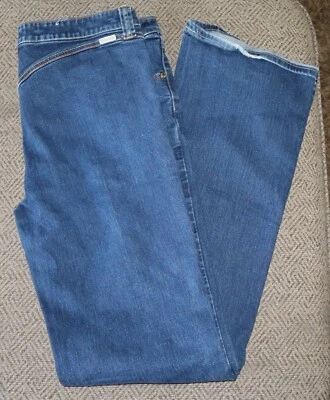 Pantalones de mezclilla occidentales vintage para mujer LAWMAN tiro alto talla 13/14 Foto 1 de 4