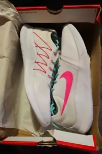 NEU Nike Vintage Damengröße 9 weiß, hyperpink und hellaqua neonpink Swosh - Bild 1 von 6
