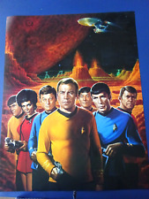 Vintage Original Cast Star Trek Poster