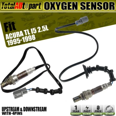 Sensores de oxígeno 2 piezas para Acura TL 1995-1998 I5 2,5 L G25A4 aguas arriba y aguas abajo Foto 1 de 4