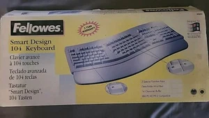 Fellowes Ergonomic Smart Design Keyboard 98915 KU-9938 - Picture 1 of 6
