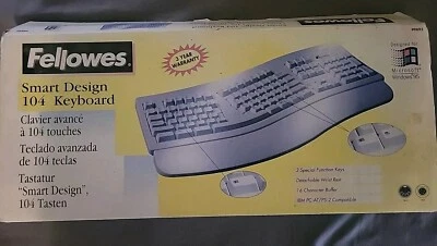Fellowes Ergonomic Smart Design Keyboard 98915 KU-9938 - Image 1 of 4