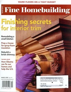 Fine Homebuilding Magazine March 2009 Finishing secrets for interior trim  - Picture 1 of 3