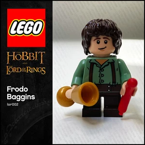 GENUINE LEGO Hobbit Lord of the Rings Minifigure Frodo Baggins lor002 9469 30210 - Picture 1 of 4