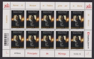 MONACO MINI HOJA DE 10 SELLOS NUEVO** N.O 2984 - Imagen 1 de 1