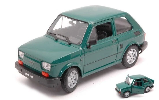 Fiat 126p - Welly 1:24 - WE24066GR - Immagine 1 di 1