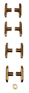 Kit de almohadillas de horquilla de bronce 8 para Ford MT82 se adapta a Mustang 2011-2017 6 velocidades - Imagen 1 de 3