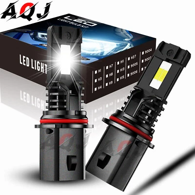 For Volvo VNL 2000-2003 2x 9007 HB5 6000K LED Headlight Bulb High Low Beam Foto 1 de 4