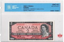 1954 Bank Of Canada $2 Beattie/Coyne X/B0765185 - CCCS UNC65 -
