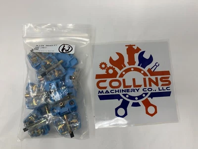 Allen-Bradley 800E-2X01V Contact Block 22.5mm PB Latch Mount Lot of 12 - Image 1 of 4