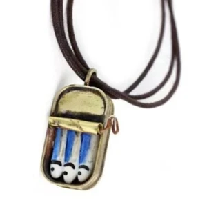High Quality Sardine Can Necklace Charm For Theme Parties And Special Occasions - Zdjęcie 1 z 8