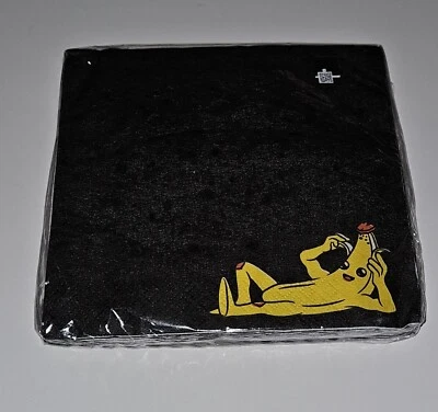 NEW Fortnite Banana Napkins 16 ct Party Supplies unique Black Yellow - Image 1 of 4