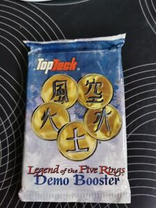 Sealed Legend of the 5 Five Rings Demo Booster