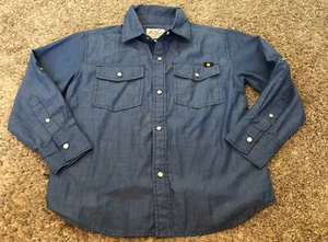 Lucky Brand Boy’s Button Down Long Sleeve Shirt Size 5 - Picture 1 of 3