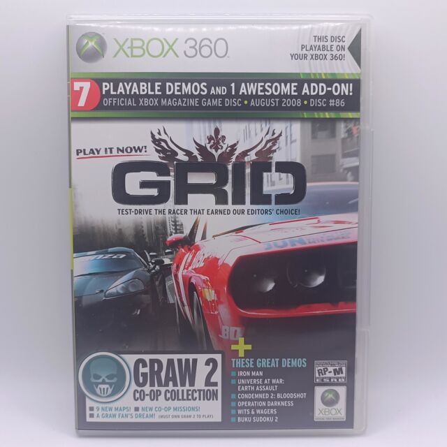 Jogo para Xbox 360, Grid 2, Semi-Novo