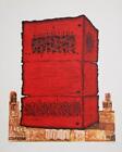 Moshe Elazar Castel Stone Of The Temple Lithograph On Arches Paper Signed