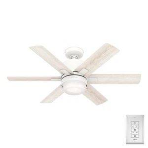 Hunter 44 Inch Radeon Smart Ceiling Fan with LED Light Wi-Fi Modern Farmhouse - Picture 1 of 1