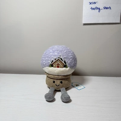 Jellycat Amuseables  Snow Globe BNWT - 100% Authentic - Christmas Gift Fast Ship - Image 1 of 4