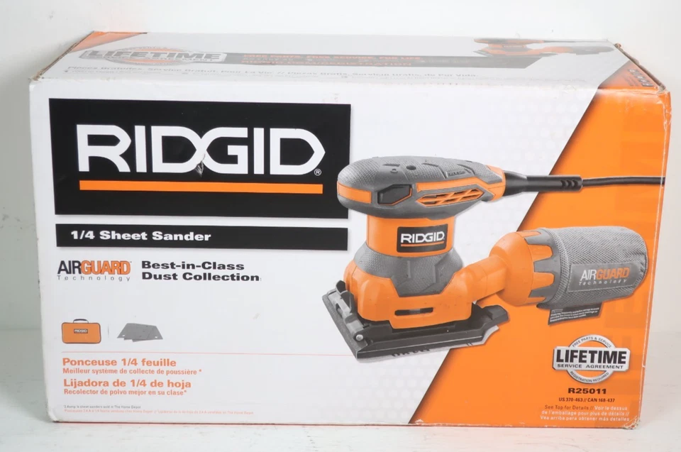 RIDGID R2501 1/4 SHEET SANDER A6